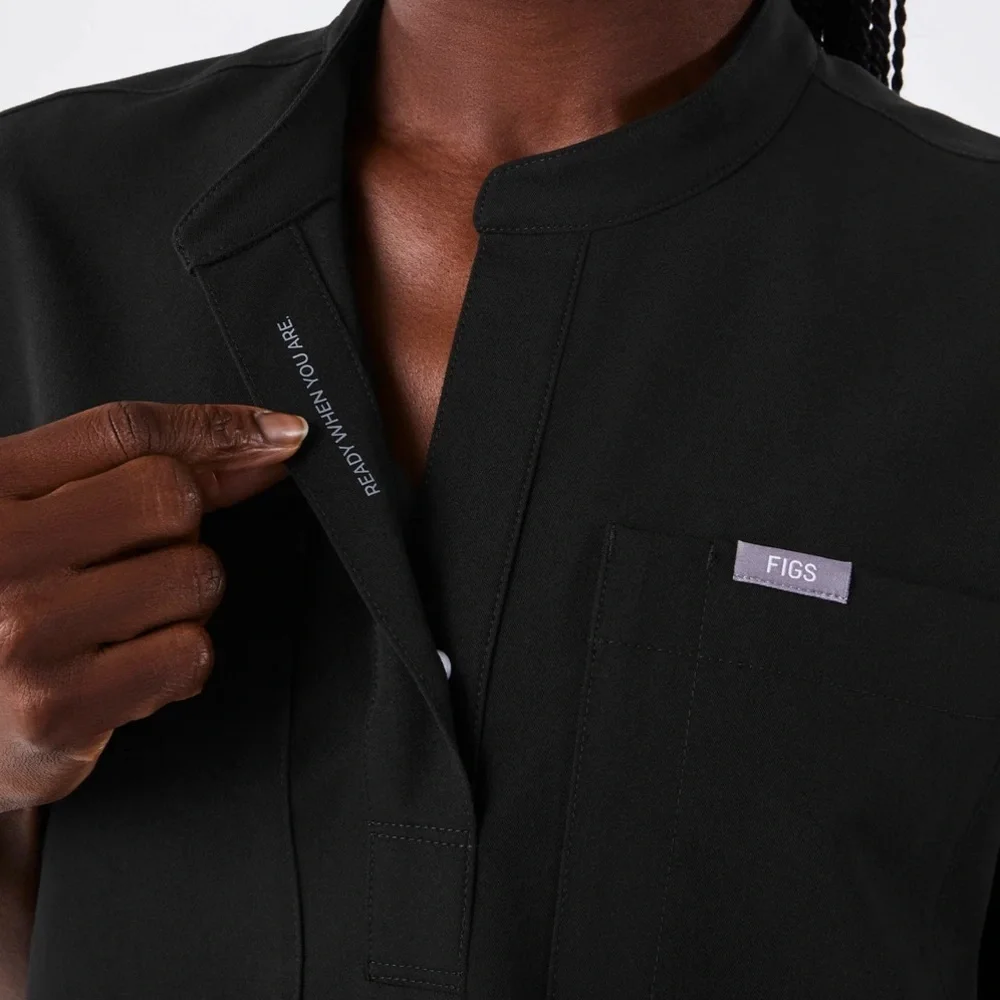 Figs Elegant Black Women Top Only limited edition style - Picture 7 of 7